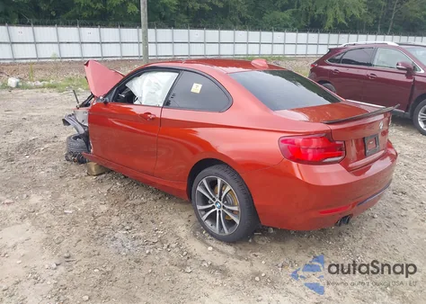 2018 BMW 230I z USA, uszkodzony, nr VIN WBA2J1C50JVD09135
